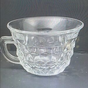 Elegant Clear Glass Mug